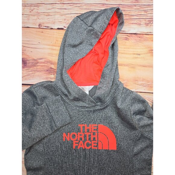 The North Face Womens Grey & Red Pullover Hoodie Small - Picture 5 of 8